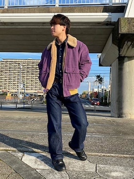 リーバイス STAFF MENさん（メンズ・164cm）の秋コーディネート