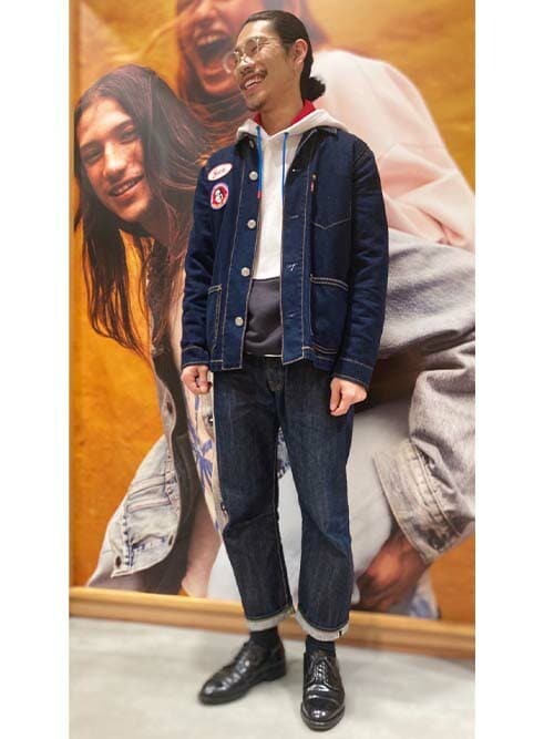Levi's（リーバイス）の「LEVI'S(R) TYPE1 エンジニアコート JADE SEA