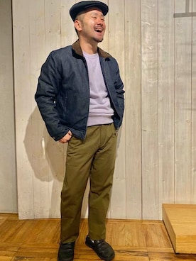 リーバイス STAFF MENさん（メンズ・168cm）の秋コーディネート