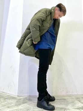 「Levi's（リーバイス）のアイテム（その他アウター）」を使った、リーバイス STAFF MENさん（メンズ・168cm）の冬コーディネート
