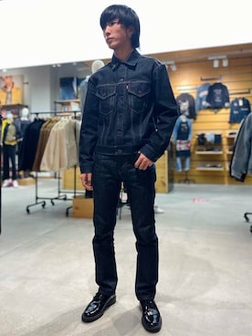 リーバイス STAFF MENさん(メンズ・175cm)の冬コーディネート