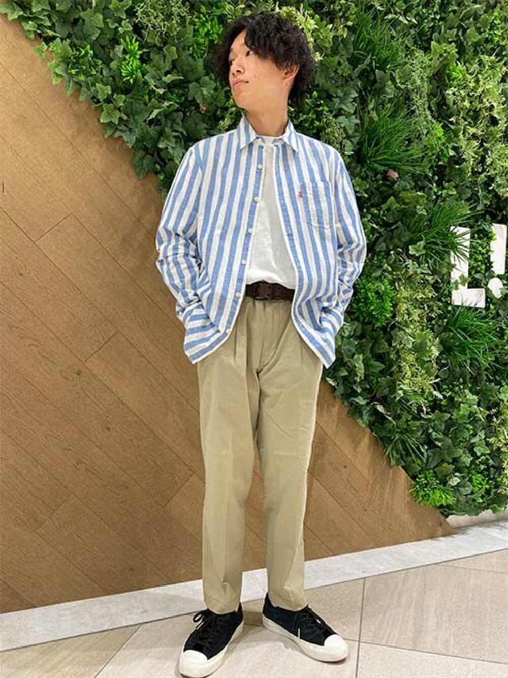 新品未使用　リーバイス　COOLMAX ストレッチ　ストレートパンツ　黒　W27 LEVI'S / リーバイス】XX CHINO LOOSE STRT / XX チノ ルーズ