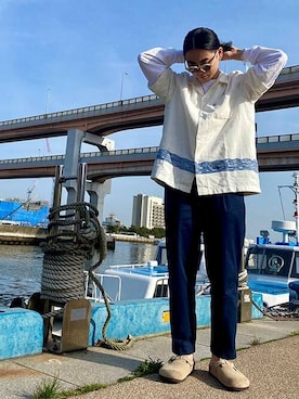 「リーバイス」｜リーバイス STAFF MENさん（メンズ・170cm）の春コーディネート