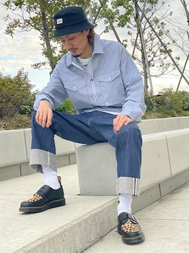 「リーバイス」｜リーバイス STAFF MENさん（メンズ・174cm）の春コーディネート