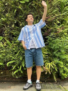 「リーバイス」｜リーバイス STAFF MENさん（メンズ・168cm）の春コーディネート
