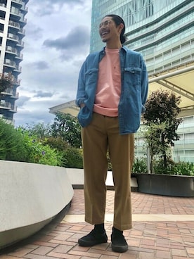 リーバイス STAFF MENさん（メンズ・173cm）の夏コーディネート