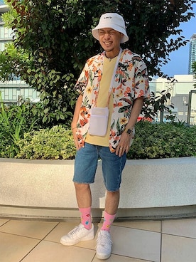 リーバイス STAFF MENさん（メンズ・175cm）の夏コーディネート