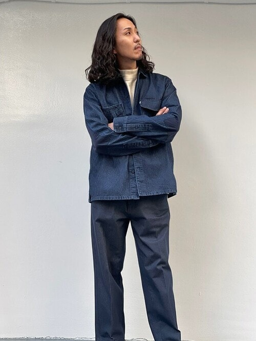 STA-PREST WIDE LEG CROP DENIM