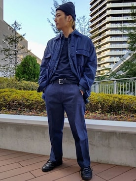 「Levi's（リーバイス）のアイテム（その他アウター）」を使った、リーバイス STAFF MENさん（メンズ・171cm）の冬コーディネート