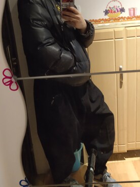 「哈伦裤」｜leo142さん（メンズ・180cm）の冬コーディネート