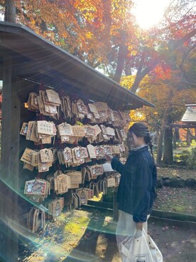 「URBAN RESEARCH（アーバンリサーチ）のTRAVEL COUTURE by LOWERCASE　キャンバストートバッグM（トートバッグ）」を使った、kaさん（レディース・160cm）の春コーディネート