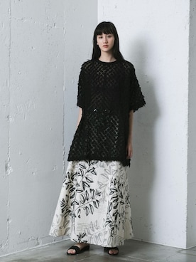 「アイテム（スカート）」を使った、mintdesignsさん（レディース・175cm）の夏コーディネート