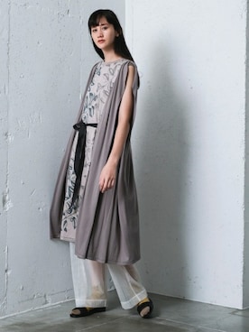 「アイテム（ワンピース/ドレス）」を使った、mintdesignsさん（レディース・175cm）の夏コーディネート