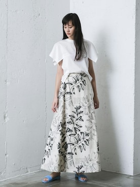 「アイテム（スカート）」を使った、mintdesignsさん（レディース・175cm）の夏コーディネート