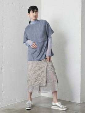 「アイテム（スカート）」を使った、mintdesignsさん（レディース・175cm）の夏コーディネート