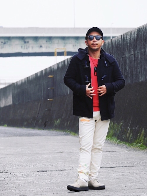 Ron Hermanのダッフルコートを使った人気ファッションコーディネート