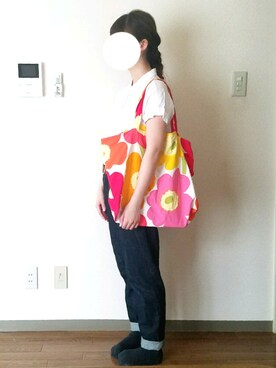 P i nさん（レディース・156cm）の春コーディネート