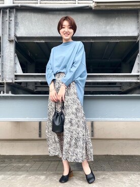 綾乃さん(レディース・170cm)の春コーディネート