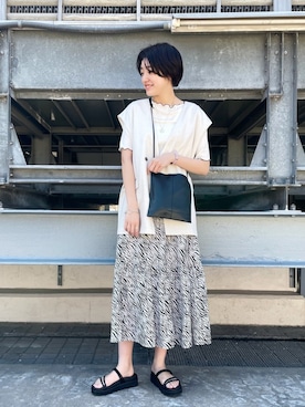 綾乃さん(レディース・170cm)の春コーディネート