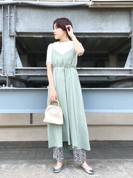 綾乃さん(レディース・170cm)の春コーディネート