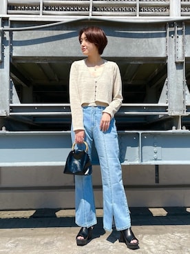 綾乃さん（レディース・170cm）の夏コーディネート