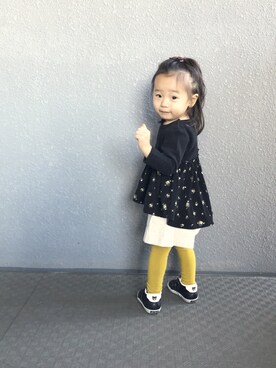 oririiiiiさん（キッズ・80cm）の冬コーディネート