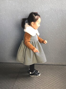 oririiiiiさん（キッズ・80cm）の冬コーディネート