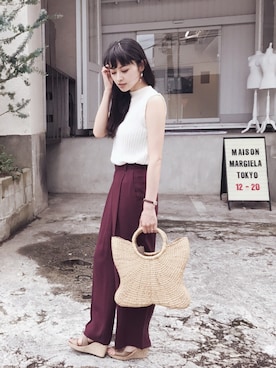 Hinaさん（レディース・156cm）の秋コーディネート