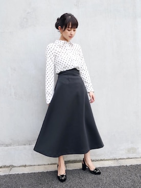 「Charlotte Olympia（シャーロットオリンピア）のアイテム」を使った、Hinaさん（レディース・156cm）の夏コーディネート