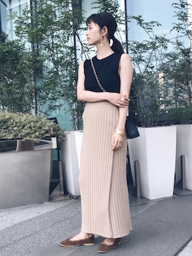 Hinaさん（レディース・156cm）の夏コーディネート