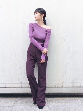 Hinaさん(レディース・156cm)の冬コーディネート