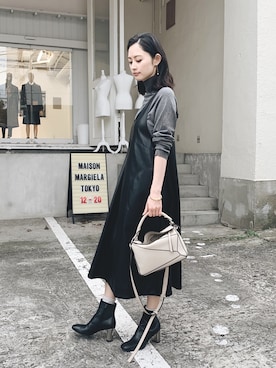 Hinaさん（レディース・156cm）の秋コーディネート