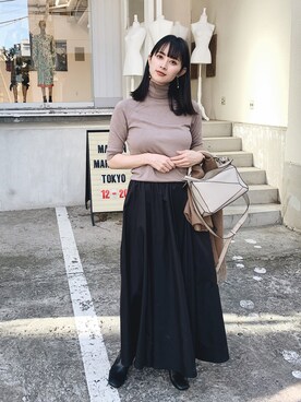 Hinaさん（レディース・156cm）の秋コーディネート