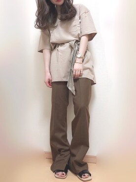 ちぴちゃんコラボ の人気ファッションコーディネート 髪型 セミロングヘアー Wear