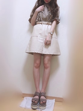 yuririn*さん（レディース・156cm）の夏コーディネート