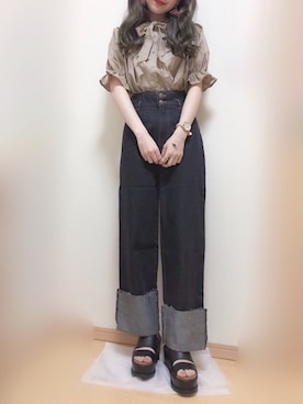 yuririn*さん(レディース・156cm)の夏コーディネート