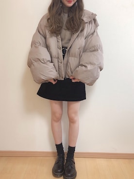 「pairpair」｜「アイテム（ブルゾン）」を使った、yuririn*さん（レディース・156cm）の秋コーディネート