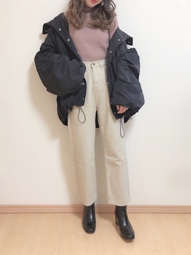 「ヴァニーユー」｜yuririn*さん（レディース・156cm）の冬コーディネート