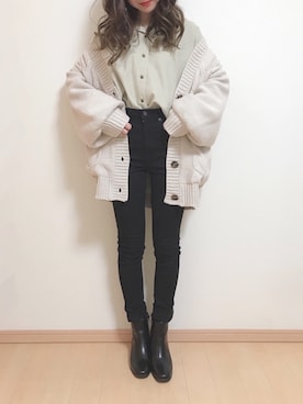 yuririn*さん（レディース・156cm）の冬コーディネート