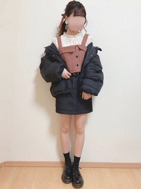「ミサリナ」｜「アイテム（ジャケット/アウター）」を使った、yuririn*さん（レディース・156cm）の冬コーディネート