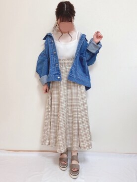 「Chico（チコ）のアイテム（財布/小物）」を使った、yuririn*さん（レディース・156cm）の春コーディネート