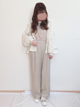 「DHOLIC（ディーホリック）のアイテム（その他アウター）」を使った、yuririn*さん（レディース・156cm）の春コーディネート