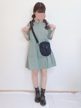 「sakishimatokyo（サキシマトーキョー）のアイテム（ソックス/靴下）」を使った、yuririn*さん（レディース・156cm）の夏コーディネート