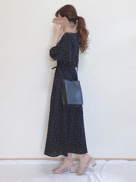 「FUN.TRINITY（ファン トリニティー）のアイテム（ワンピース/ドレス）」を使った、yuririn*さん（レディース・156cm）の夏コーディネート