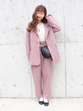 「FUN.TRINITY（ファン トリニティー）のアイテム」を使った、yuririn*さん（レディース・156cm）の秋コーディネート