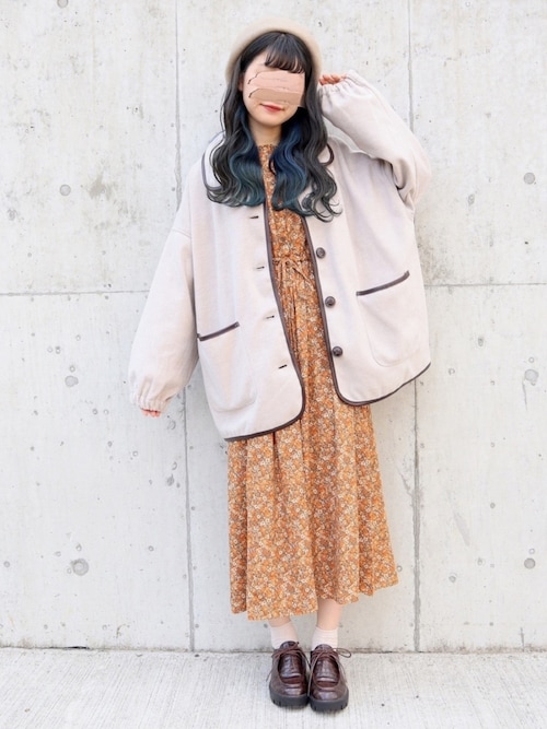 セール】パイピングショートコート【ZOZOTOWN限定アイテム】20AW