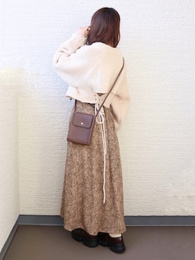 「アイテム（ドレスシューズ）」を使った、yuririn*さん（レディース・156cm）の冬コーディネート