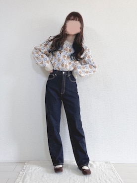 「DHOLIC STYLE（ディーホリックスタイル）のアイテム（カーディガン/ボレロ）」を使った、yuririn*さん（レディース・156cm）の冬コーディネート