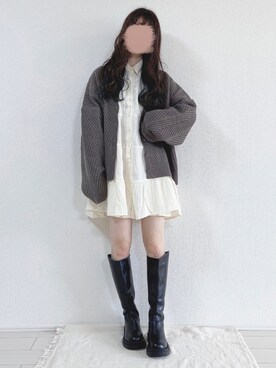 yuririn*さん（レディース・156cm）の冬コーディネート