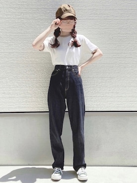 「メンスアイテム」｜yuririn*さん（レディース・156cm）の春コーディネート